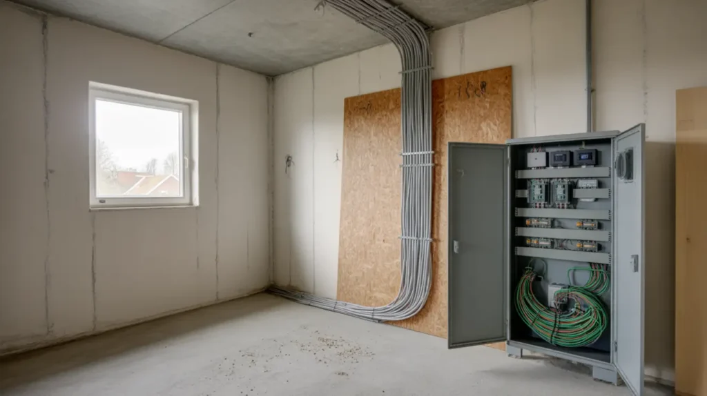 knx fastighetsautomation installerad och driftsatt i flerbostadshus rissne sundbyberg